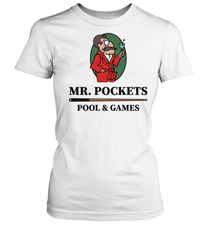 Mr. Pockets Pool and Games Women T-Shirt