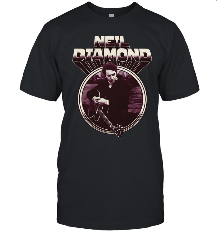 Neil Diamond Chrome Guita Unisex T-Shirt