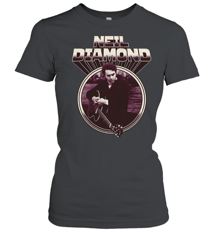 Neil Diamond Chrome Guita Women T-Shirt