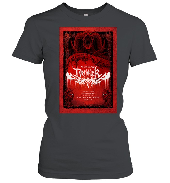 Nekrogoblikon Aragon Ballroom In Chicago IL Apr 26 2026 Women T-Shirt