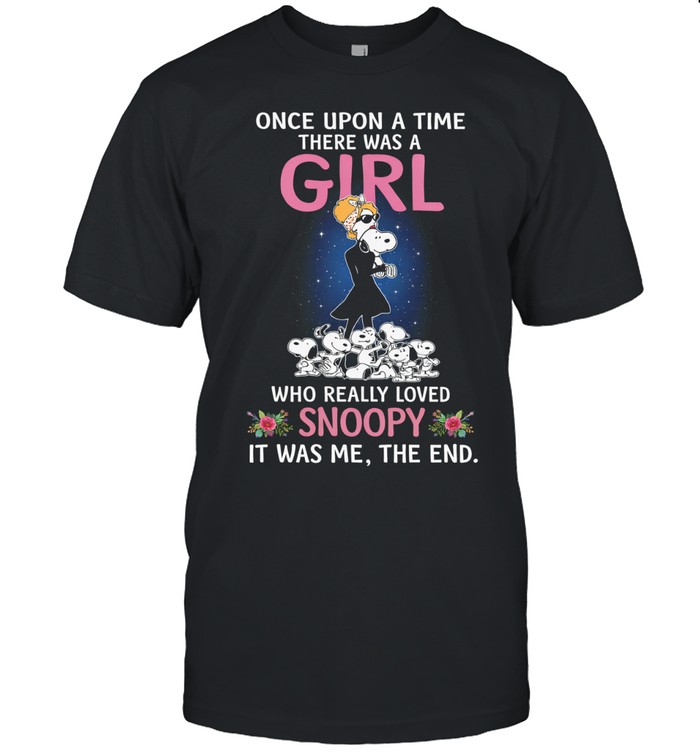 Once Upon A Time There Was A Girl Who Really Loved Beagles Funny Dog Lover Quote Unisex T-Shirt