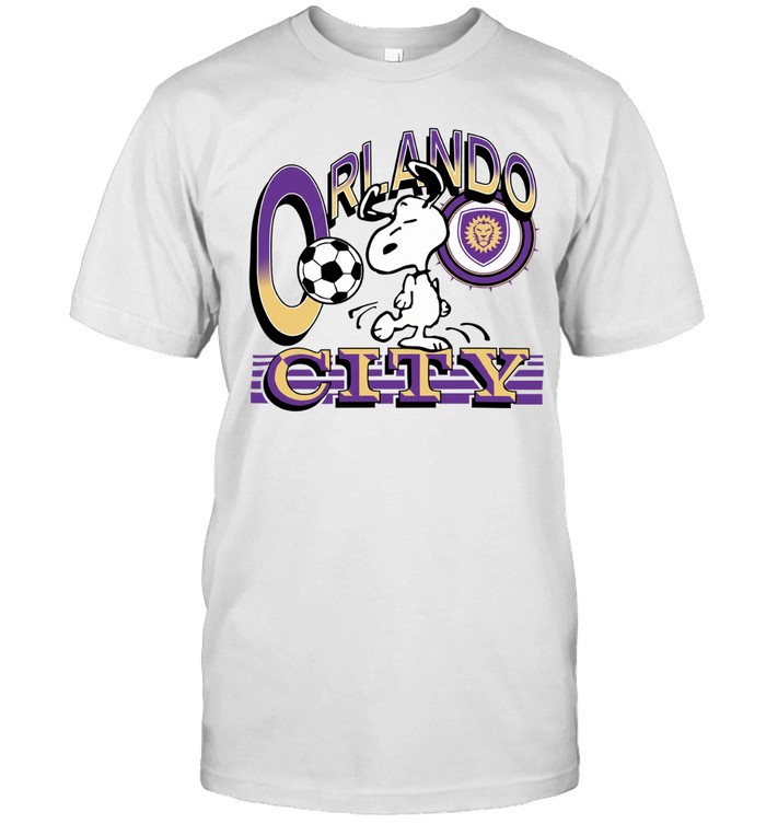 Orlando City SC Peanuts Snoopy Unisex T-Shirt