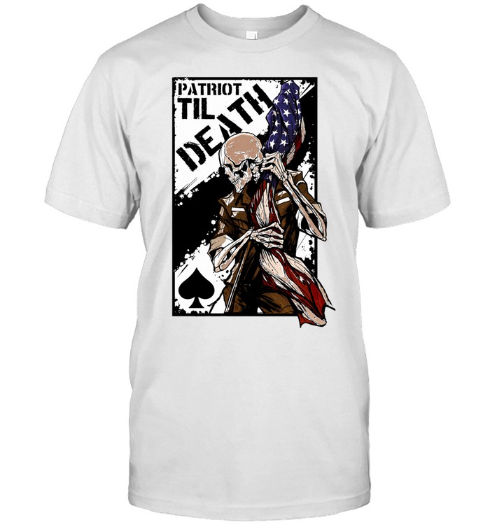 Patriot til death Unisex T-Shirt