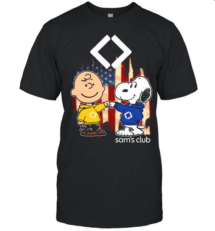 Patriotic Best Friends Cartoon Dog And Boy America Flag Friendship Graphic Design Unisex T-Shirt