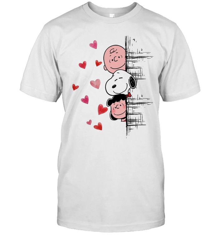 Peanuts Snoopy and friends cuter than Cupid cartoon Graphic Unisex T-Shirt
