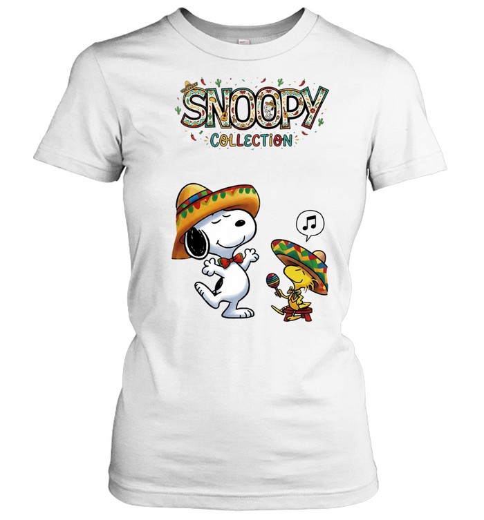 Peanuts Snoopy collection Cinco De Drinko bitchachos Graphic Women T-Shirt