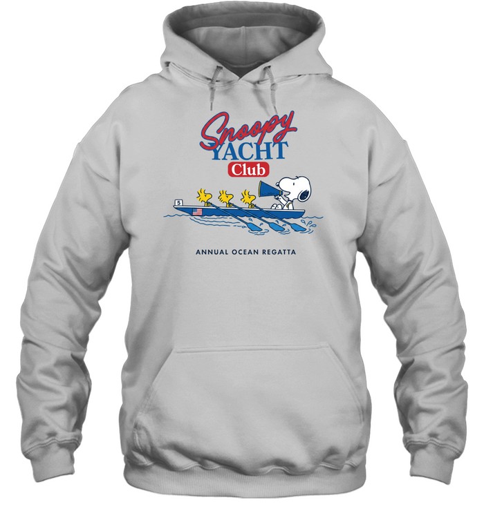Peanuts Snoopy Yacht Club Annual Ocean Regatta Hoodie