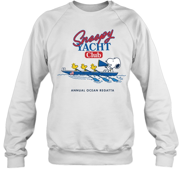Peanuts Snoopy Yacht Club Annual Ocean Regatta Sweatshirt