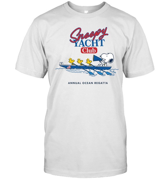 Peanuts Snoopy Yacht Club Annual Ocean Regatta Unisex T-Shirt