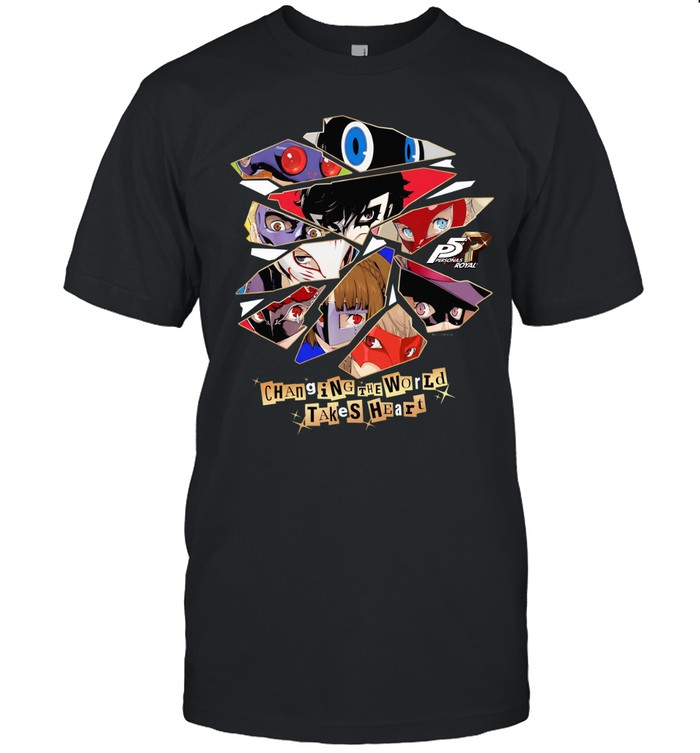 Persona 5 Royal Changing the World Takes Heart Unisex T-Shirt
