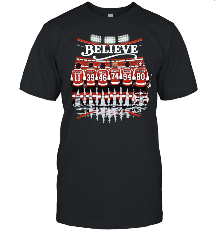 Philadelphia Flyers Hockey 2026 Playoffs Believe Unisex T-Shirt