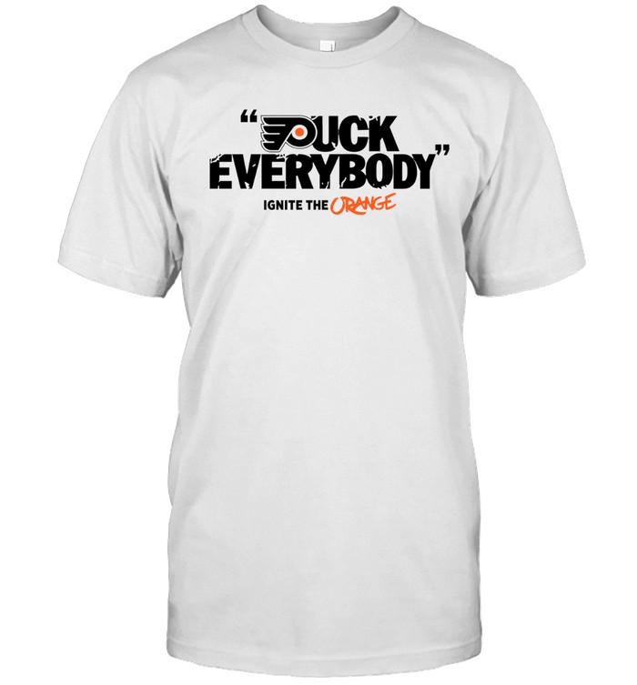 Philadelphia Flyers Puck Everybody Ignite the Orange Unisex T-Shirt