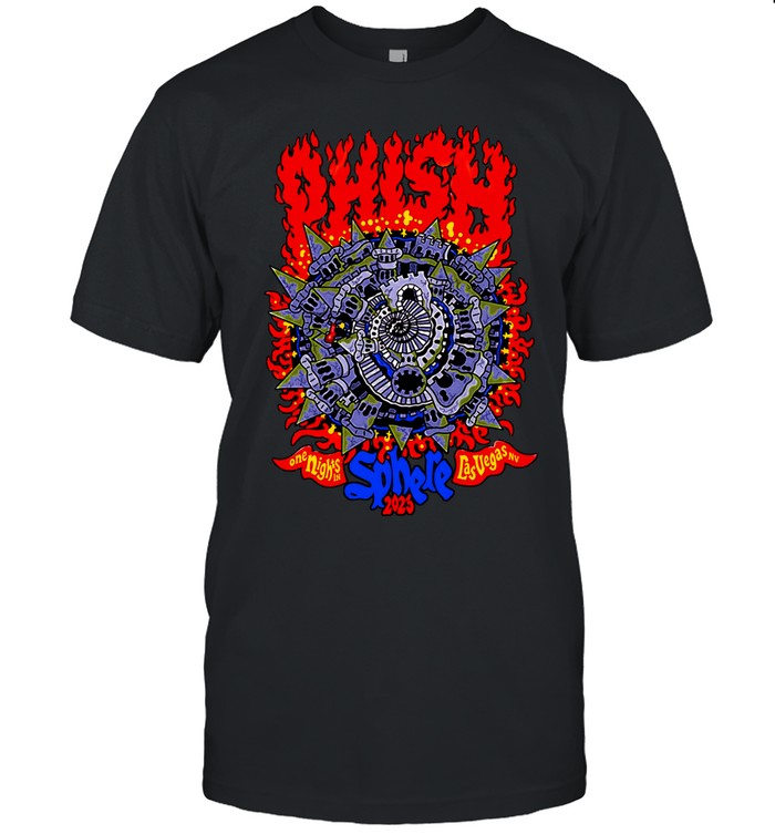 Phish Dry Goods At Sphere Las Vegas Residency Castle Unisex T-Shirt