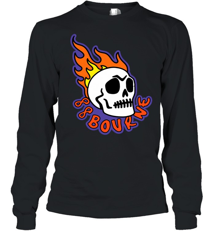 Pi’erre Bourne 88Bourne Skull Long Sleeve Tee