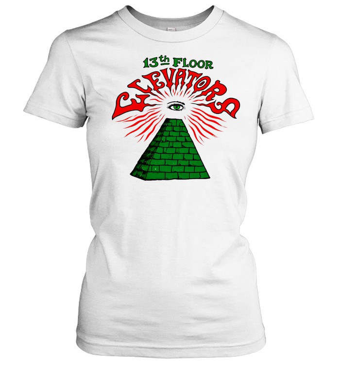 Pyramid with eye 13th Floor Elevators Women T-Shirt