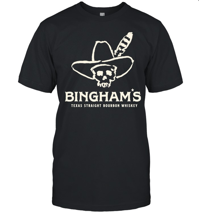 Ryan Bingham Texas Straight Bourbon Whiskey Skull Unisex T-Shirt