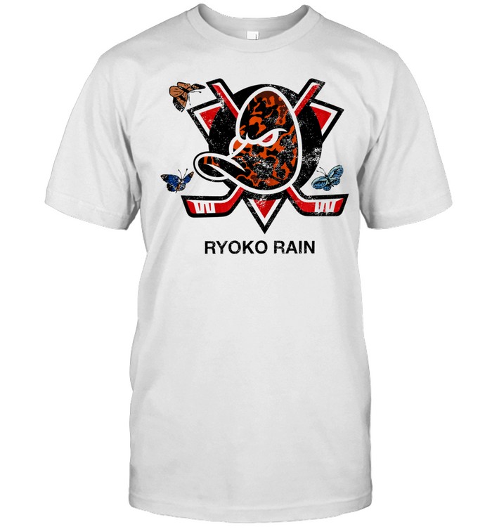 Ryoko Rain Anaheim Ducks Butterflies Unisex T-Shirt