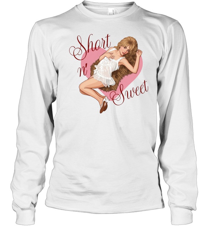 Sabrina Carpenter Short N’ Sweet Heart Long Sleeve Tee