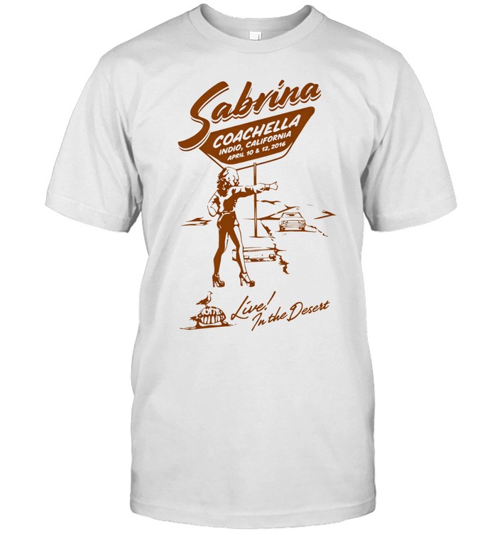 Sabrina Live in The Desert Pointelle Unisex T-Shirt