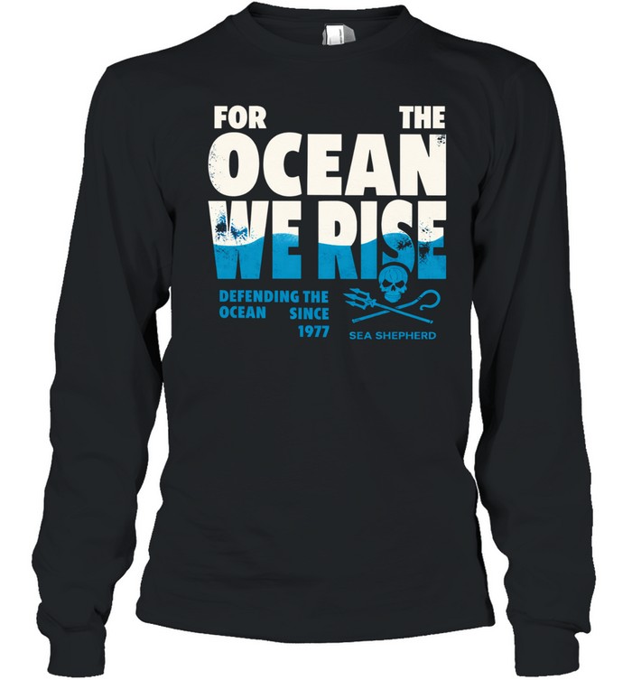 Sea Shepherd Ocean Defender Long Sleeve Tee