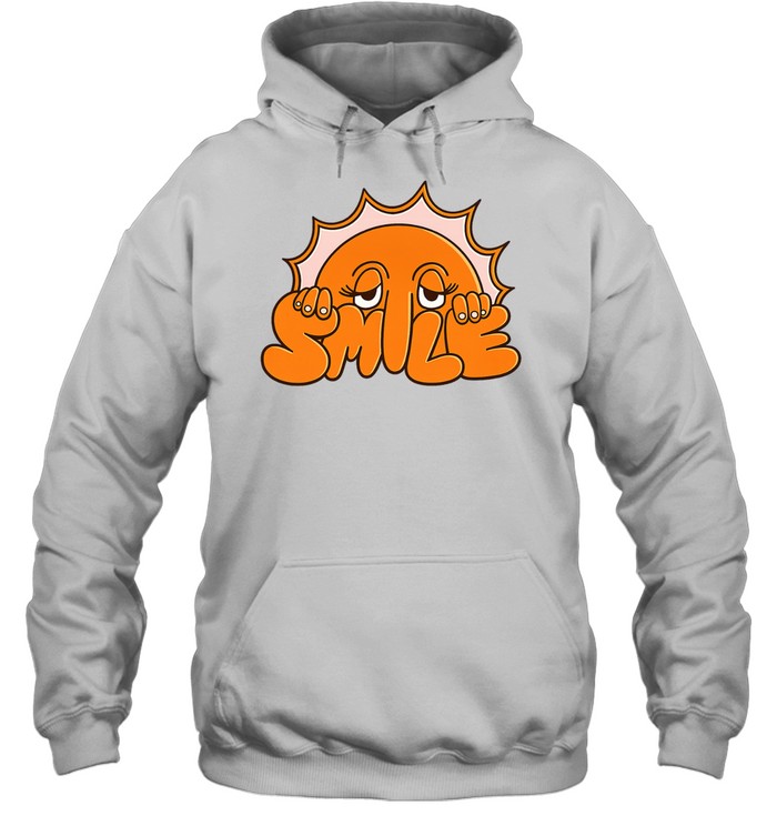 Smile Anniversary Sun Big Bud Press Hoodie