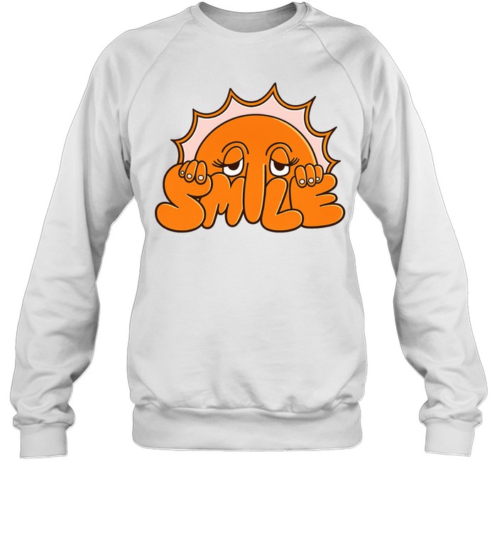 Smile Anniversary Sun Big Bud Press Sweatshirt