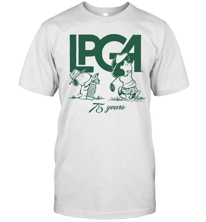 Snoopy And Lucy The Peanuts X Swing Golf Unisex T-Shirt