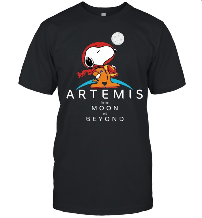 Snoopy Artemis II 2026 Back To The Moon Unisex T-Shirt
