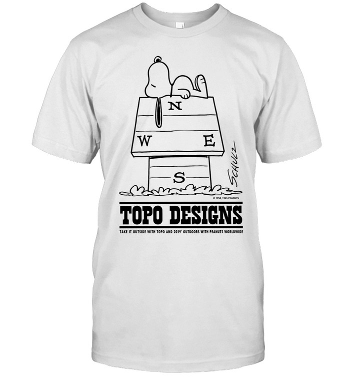 Snoopy happiness is taking the long way around Unisex T-Shirt