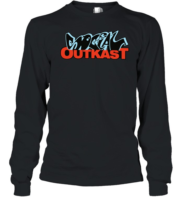 Social Outcast Graffiti Long Sleeve Tee