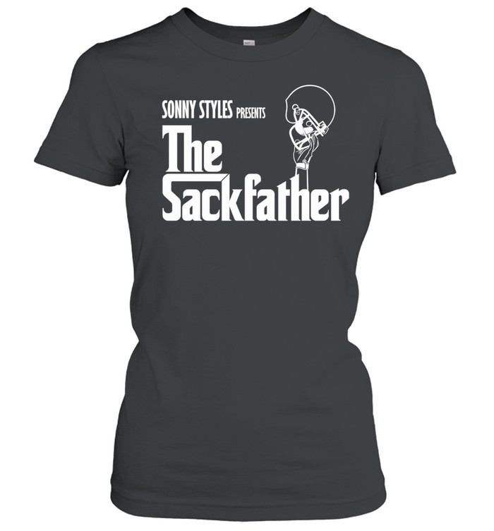 Sonny Styles Presents The Sackfather Washington Commanders Women T-Shirt