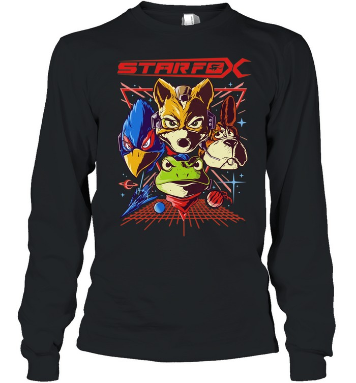 Star Fox The Final Mission graphic Long Sleeve Tee