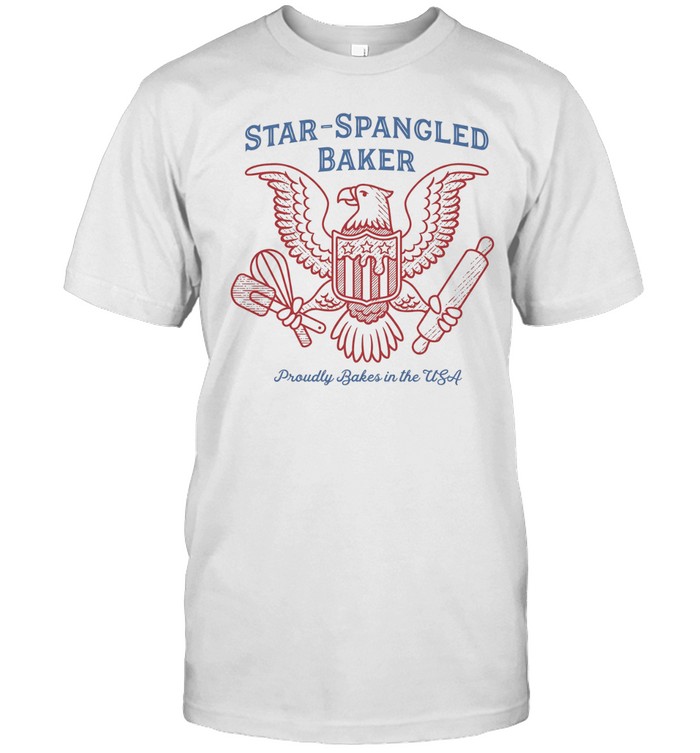 Star-spangled baker proudly bakes in the USA Unisex T-Shirt