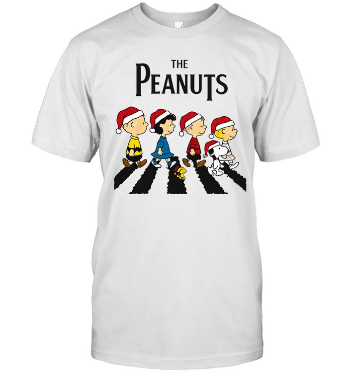 The Peanuts abbey road cartoon Unisex T-Shirt