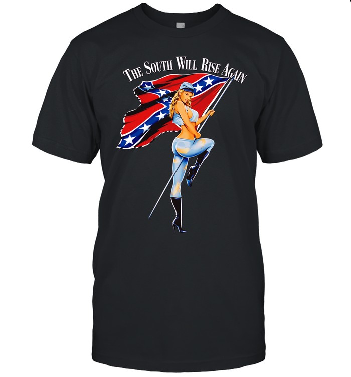The south will rise again confederate flag Unisex T-Shirt