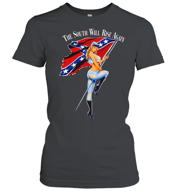 The south will rise again confederate flag Women T-Shirt