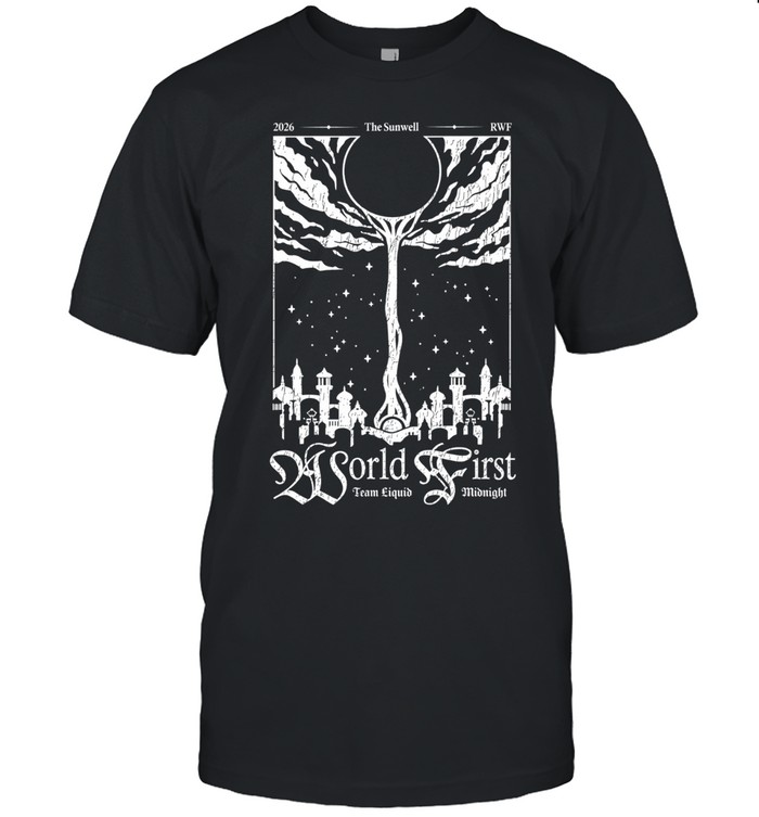 The Sunwell World First Team Liquid Midnight 2026 Unisex T-Shirt