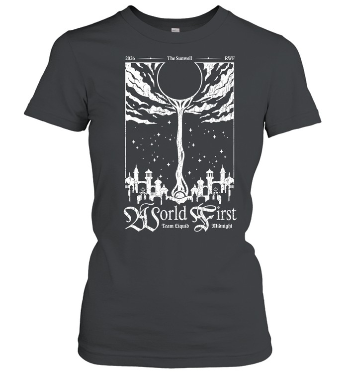 The Sunwell World First Team Liquid Midnight 2026 Women T-Shirt