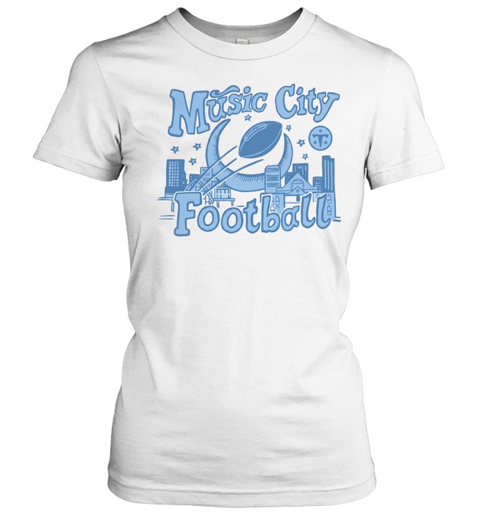 Titans Music City Football Women T-Shirt