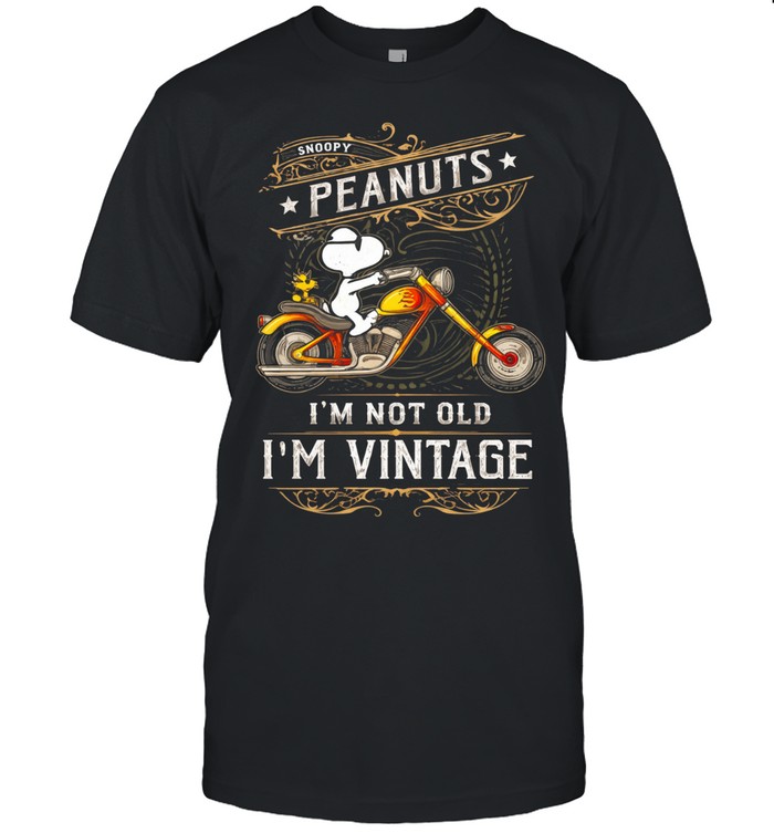 Vintage Motorcycle Beagle Rider Funny Retro Classic Dog Biker Graphic Design Unisex T-Shirt