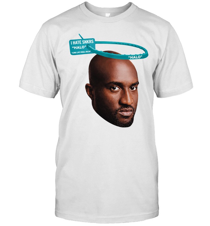 Virgil Abloh I hate Halo big face Unisex T-Shirt