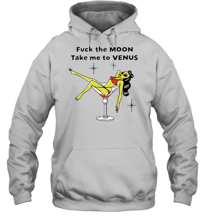 Western Aliens fuck the moon take me to venus Hoodie