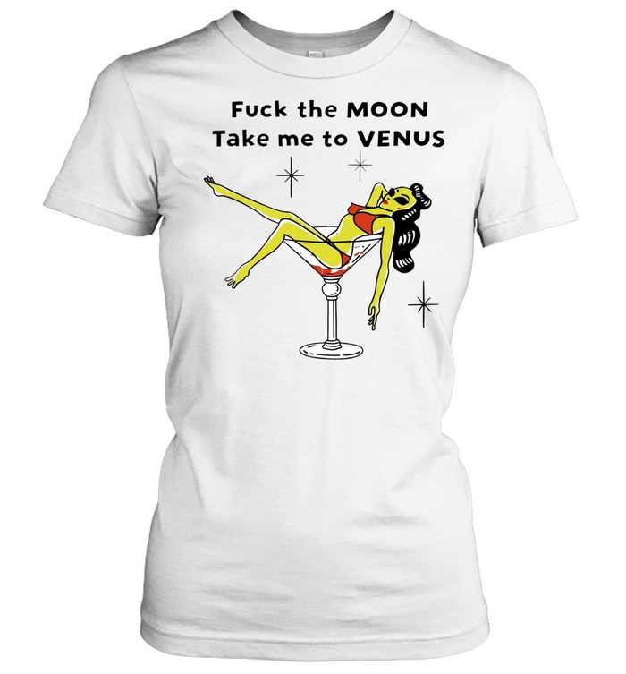 Western Aliens fuck the moon take me to venus Women T-Shirt