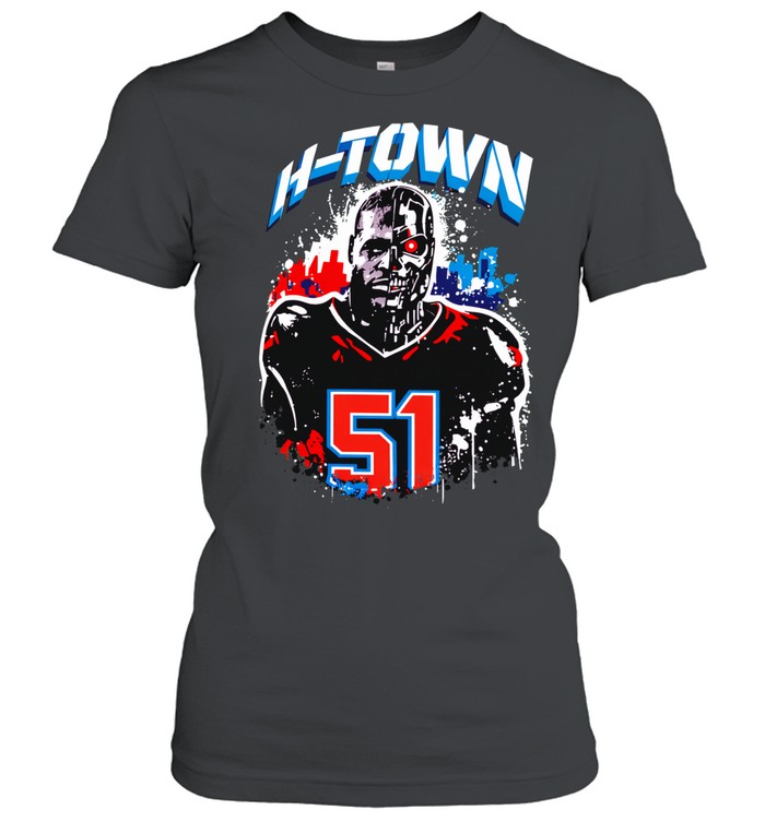 Will Anderson Jr Robo-killer 51 Texans Today Houston Texans Women T-Shirt