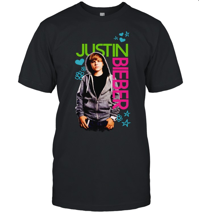 Young Bieber wearing grey hoodie pop art Unisex T-Shirt