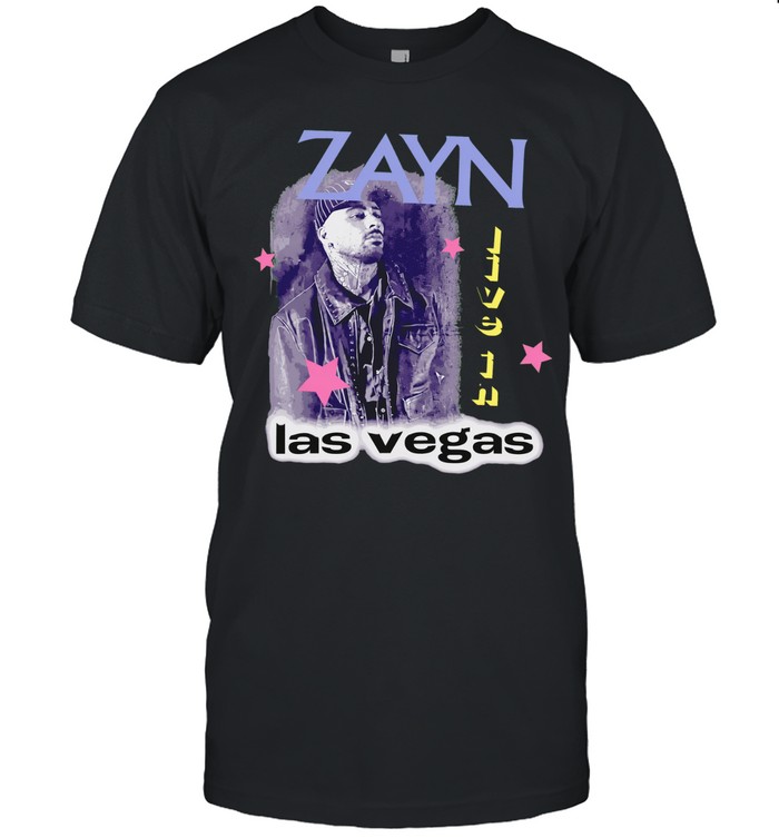 Zayn Live in Las Vegas Star Unisex T-Shirt