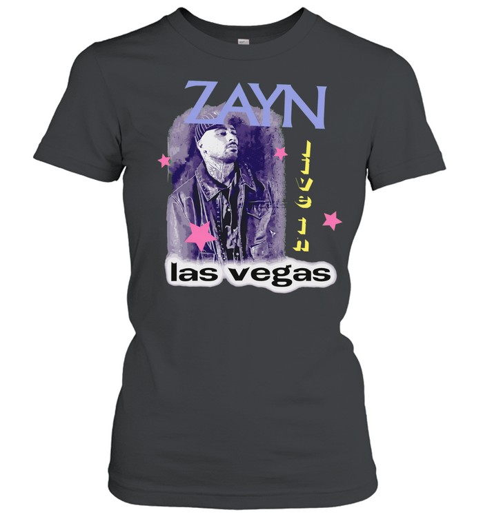 Zayn Live in Las Vegas Star Women T-Shirt