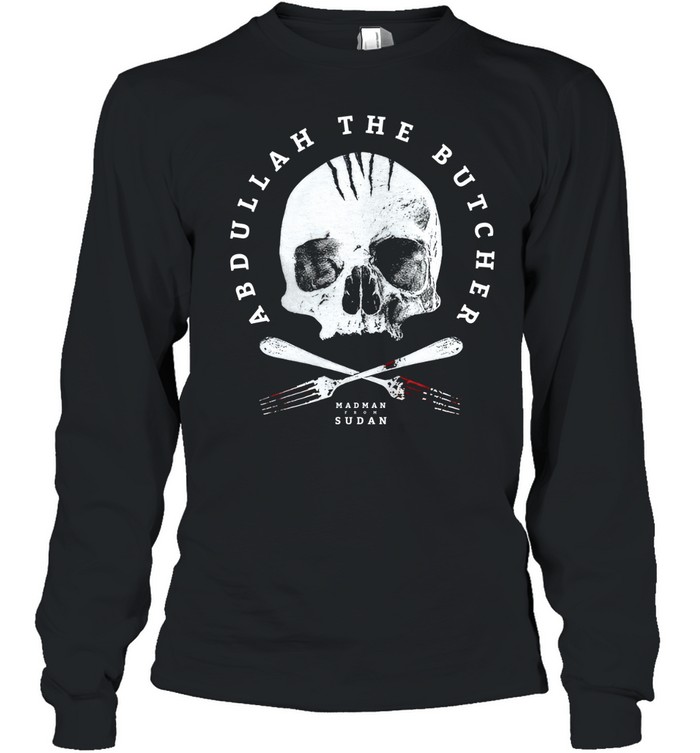 Abdullah The Butcher Abdullah Skull Long Sleeve Tee