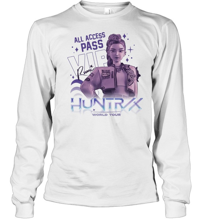 All Access Pass Rumi VIP KPop Demon Hunters Long Sleeve Tee