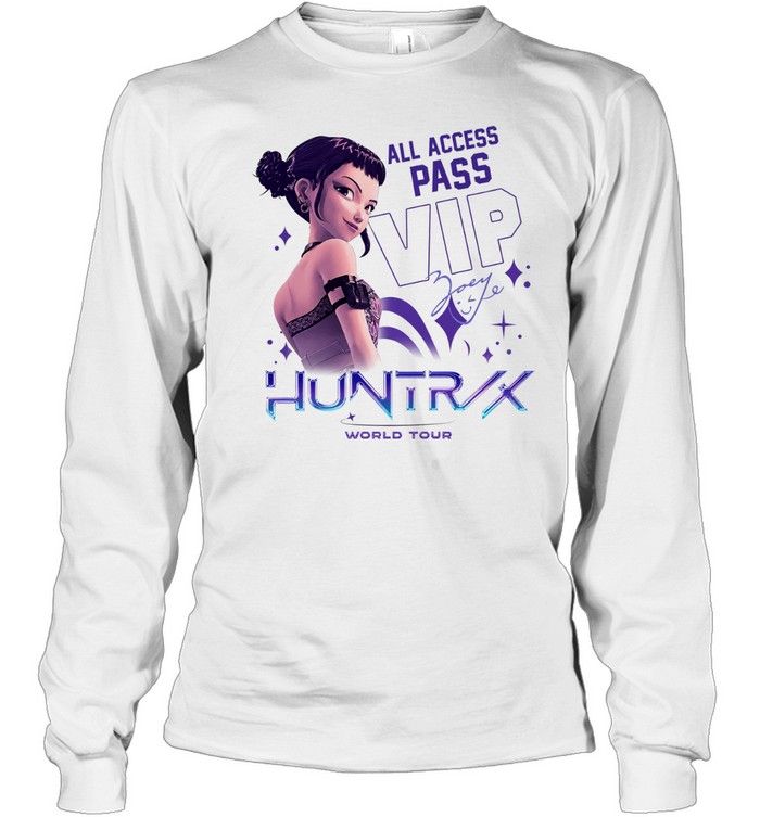 All Access Pass Zoey VIP KPop Demon Hunters Long Sleeve Tee